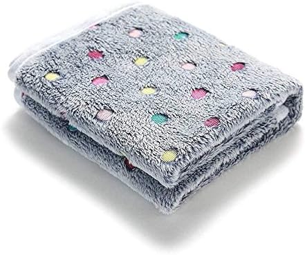 1 Pack 3 Blankets Super Soft Cute Dot Pattern Pet Blanket Flannel Throw - Image 6