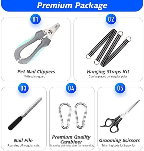 Ateson Pet Grooming Hammock, Dog Grooming Harness - Image 4