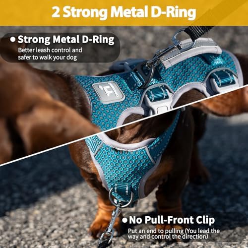Huntboo No Escape Dog Harness, Escape Proof Harness, Fully Reflective Harness - Image 4