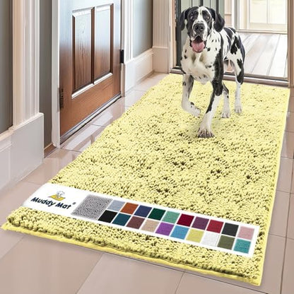 Muddy Mat® | Super Water Absorbent Door Mat Indoor, Microfiber Quick Dry by MuddyMat%C2%AE
