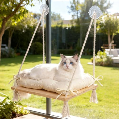Cat Window Perch, Suction Cup Window Hammock Seat Beds by AeedWips