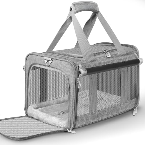 Soft Sided Cat Carrier for Anxious Pets by Unknown