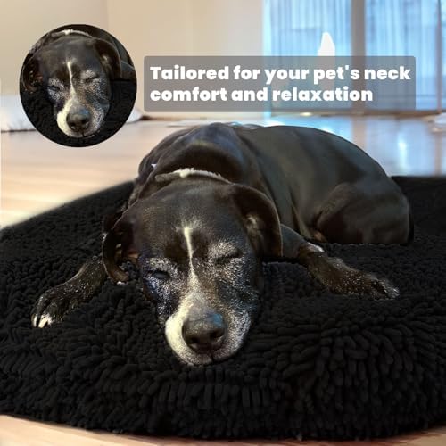 Muddy Mat®Cloud K-9 Bed for Dogs & Cats, Soft & Relaxing Donut Dog Bed - Image 4