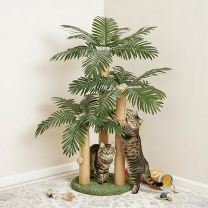 LEMONDA 31.5Inch Palm Tree Cat Scratching Post - Image 5