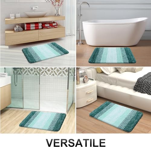 OLANLY Bathroom Runner Rug 59x20, Extra Soft Absorbent Microfiber Bath Rugs - Image 6