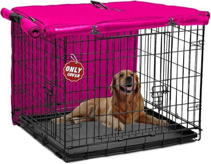 Dog Crate Cover 48 Inch Waterproof 600D Oxford by Joroamp