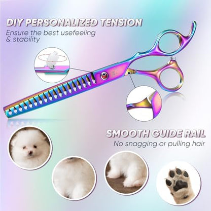 DRGSKL 5-Piece Pet Grooming Scissors Set - Image 3