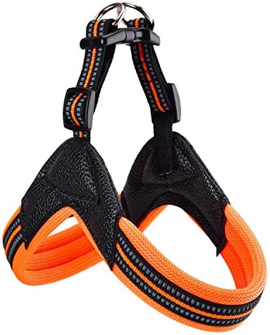Dog Harness No Pull Ultra Soft Breathable Padded Pet Harness 2 Adjustable Botton by PORDLIE
