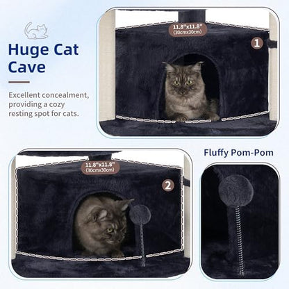 Gitelsnour Corner Cat Tree, All Sisal Multi-Cat Scratching Posts GCT035G - Image 4
