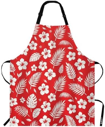 Gingham Plaid Kitchen Apron Bib Apron by Beabes