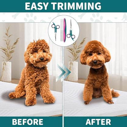 Pet Grooming Scissors Kit, Dog Grooming Shears - Image 6
