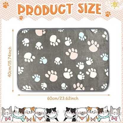 Tatuo 4 Pcs Fleece Dog Blankets - Image 3