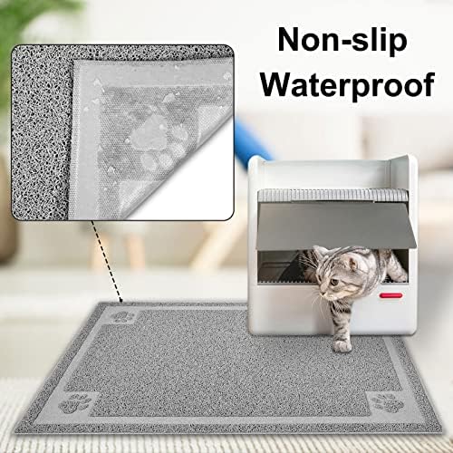 UPSKY Large Cat Litter Mat Trapper 35"×23", Waterproof - Image 4