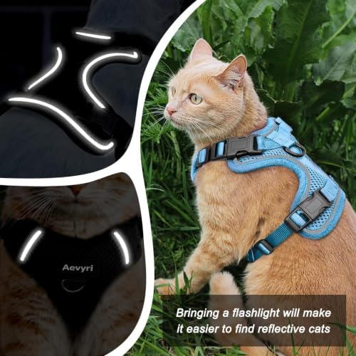 Cat Harness and Leash for Walking, The Upgrade Can be Adjusted in Four - Image 3