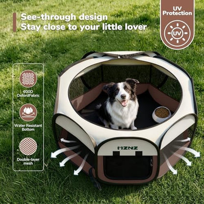 Dog Cat Small Animal Puppy Playpen Crate - Image 6
