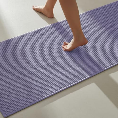 TYUU Bathroom Runner Rugs, Long Bath Mat Runner Washable Thin Quick Dry Low by TYUU