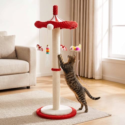 Carousel Cat Scratching Post - Image 3