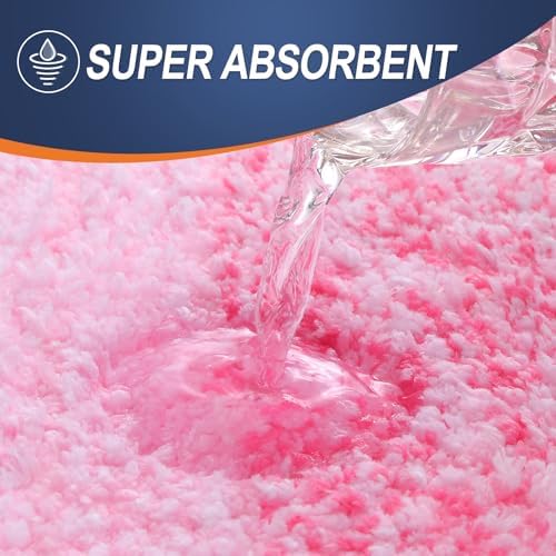 OLANLY Bathroom Runner Rug 54x24, Extra Soft Absorbent Microfiber Bath Rugs - Image 3