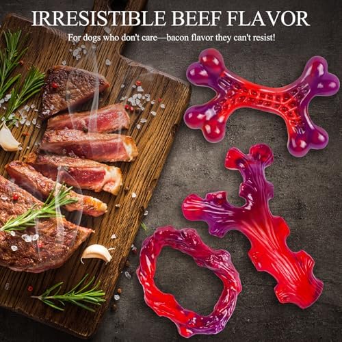 Frienhund 3 Pack Indestructible Dog Chew Bones - Image 4