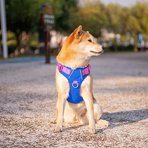 PHOEPET No Pull Dog Harness, Unique Colors Reflective Adjustable Dog Vest - Image 3