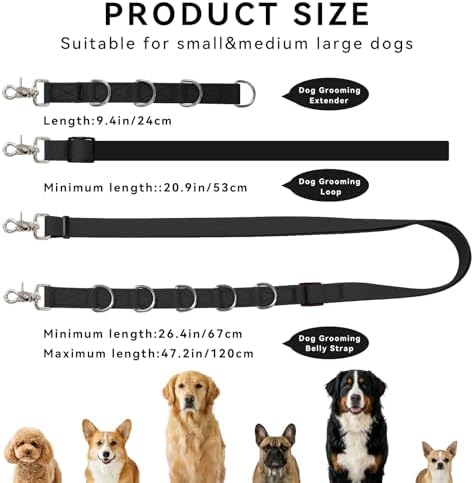 Waterproof Dog Grooming Belly Strap - Image 4
