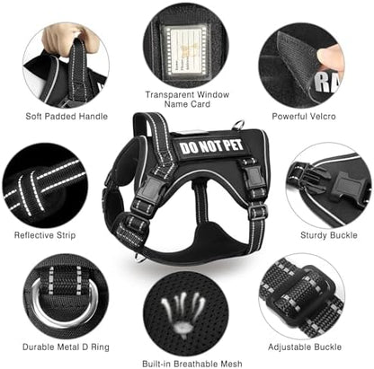 Tactical Dog Harness and Leash Set - Image 6