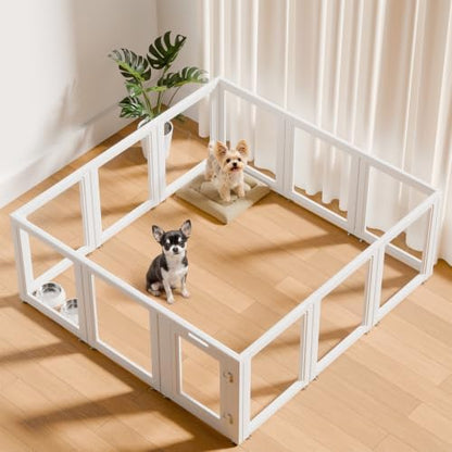 EVERFRONT Clear Acrylic Dog Playpen by Everfront