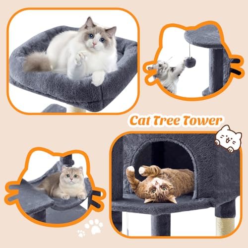 DUMOS 44 in Cat Tree Tower - Image 6
