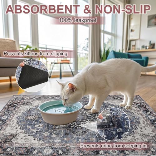 BEAUTYZOO Cat Litter Mat, Waterproof - Image 6