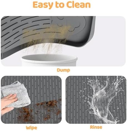 Silicone Dog Bed Mat 50"x 35" Crate Mat - Image 6