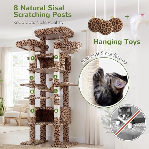 Globlazer Giant Tall Heavy Duty Cat Tower - Image 5