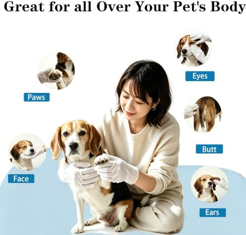 20 Pack Deodorizing Pet Cleaning Glove Wipes - Image 2