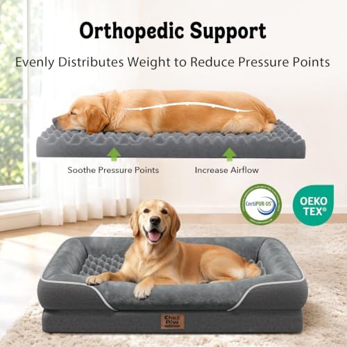Chez Paw Waterproof Orthopedic Dog Bed - Image 2