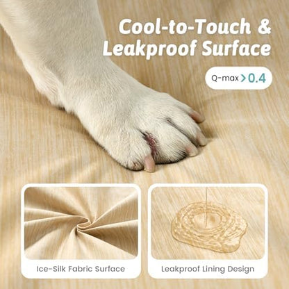 COZY KISS Orthopedic Dog Cooling Bed Washable - Image 4
