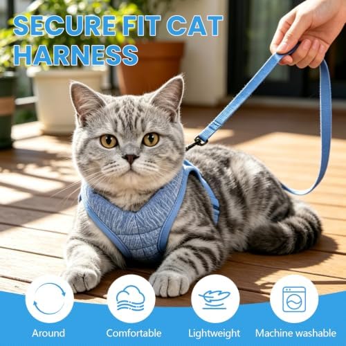 HEYWEAN Cat Harness and Leash - Image 2