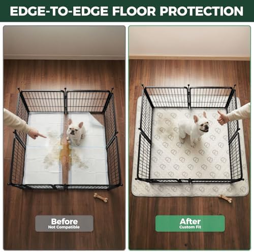 FXW Rollick Dog Playpen with Washable Pee Pad, 8 Panels - Image 3