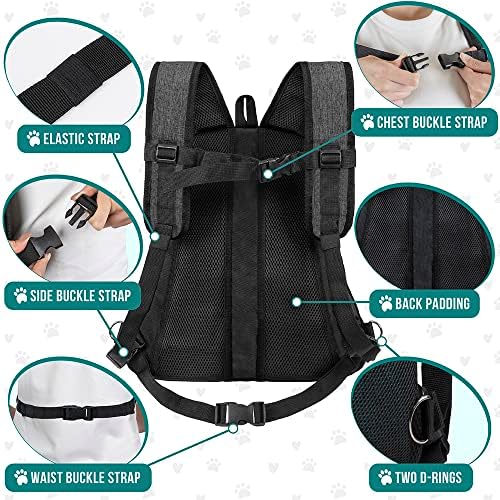 PetAmi Adjustable Chest Carrier Backpack - Image 5