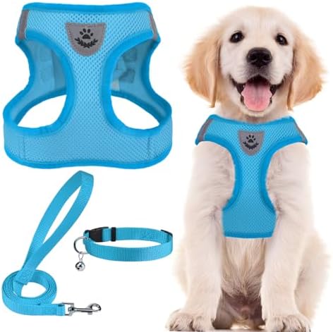 PUPTECK Dog Harness, Collar and Leash Set No Pull by PUPTECK