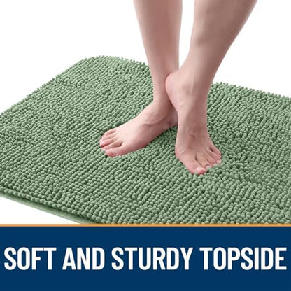 OLANLY Dog Door Mat for Muddy Paws 32x20, Super Absorbent Chenille Mud Mat - Image 4