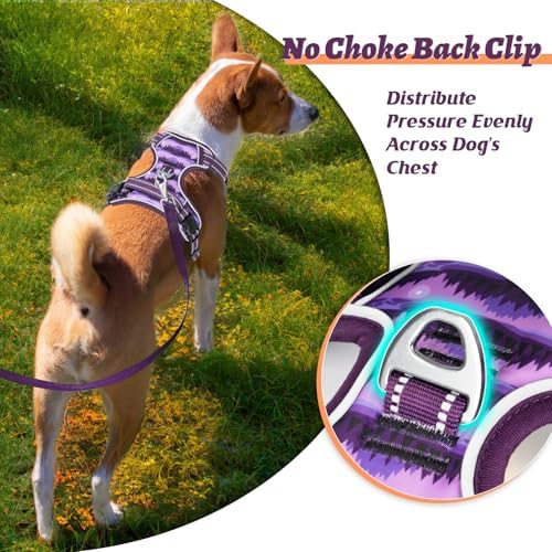HEELE Dog Harness, No Pull Adjustable Padded Reflective Harness - Image 5