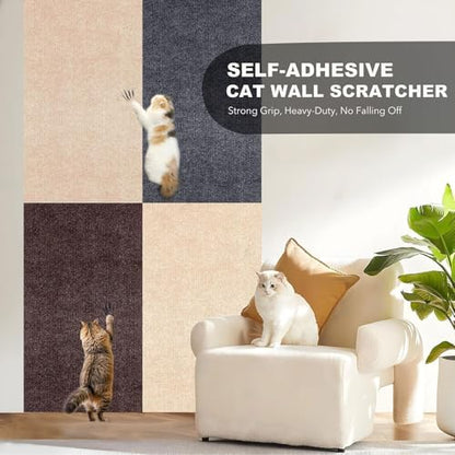 118x15.8in Self-Adhesive Cat Scratching Mat, Couch Protector from Cat Claws - Image 4