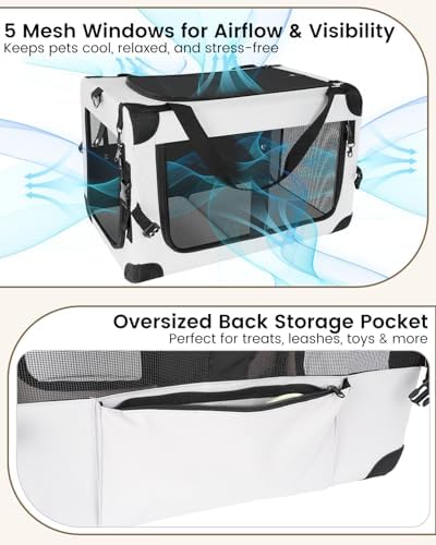 Extra Large Cat Carrier for 2 Cats - Image 4