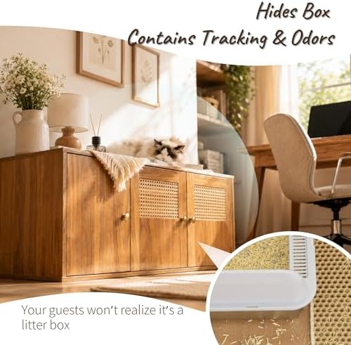 Cat Litter Box Enclosure Furniture - Image 5