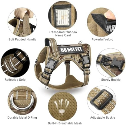 Tactical Dog Harness and Leash Set - Image 6