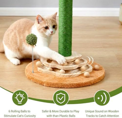 Cactus Cat Scratcher, Cute Cat Scratching Post - Image 2
