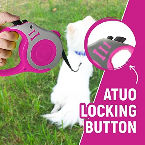 Retractable Dog Leash Automatic Telescopic Tractor Dog Tape - Image 3