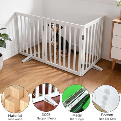 ZJSF Freestanding Indoor Dog Gate - Image 5