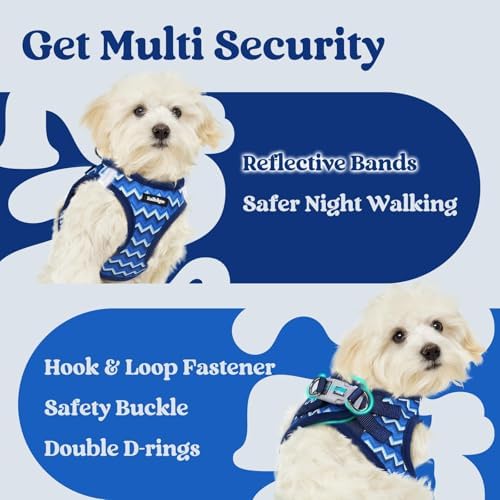 rabbitgoo Step-in Small Dog Harness, Puppy Vest - Image 7