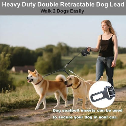 Retractable Dog Leash, 26ft Retractable Lead - Image 3