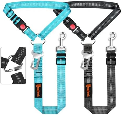 Removable Dog Seat Belt Harness by laqibakProductcollection
